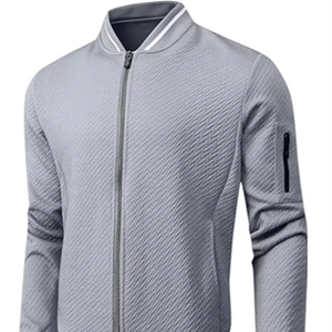 Veste décontractée légère pour homme, coupe ample, veste bomber élégante - Product Image 1