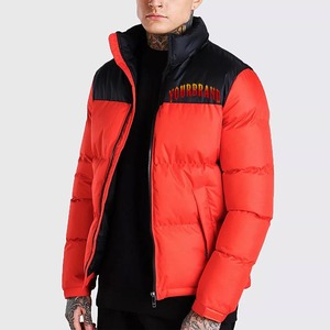 ODM Vente en gros Vêtements d'hiver sur mesure Veste d'extérieur rembourrée en coton chaud, imperméable et coupe-vent pour hommes - Product Image 4
