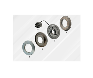 Rotor de démarrage modèle CODE601 VMM pour machines à tisser Dobby, état neuf, compatible avec les métiers à tisser VAN DE WIELE, roulement de moteur individuel - Product Image 1