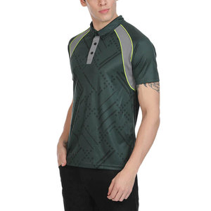 La mejor moda 100% algodón liso en blanco para hombres para Polos Impresión personalizada y logotipo Patrón sólido Tela de punto - Product Image 4