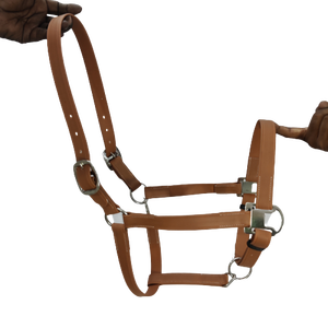 Licol de cheval Haut confort Licol de cheval en cuir de haute qualité Vente en gros Licol de cheval en cuir de cheval léger - Product Image 1