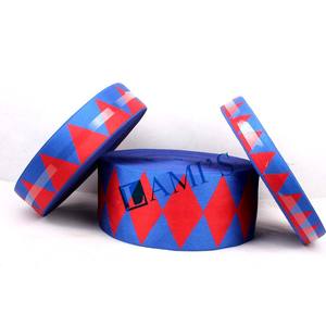 Sólido logotipo personalizado medallero cintas grogrén tela tipo hilo al por mayor para la venta - Product Image 3