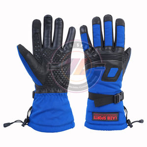Long Waterproof Street Bikers Cafe Racer Winter Windproof <b>Thermal</b> Protective <b>Gloves</b> for Touring Adventure and Cold Weather Gear - Product Image 2