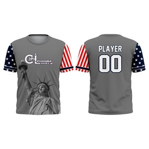 Maillots de softball unisexes personnalisés en gros – Uniformes d'équipe entièrement boutonnés par sublimation, respirants, séchage rapide, 100 % polyester, pour le sport - Product Image 3