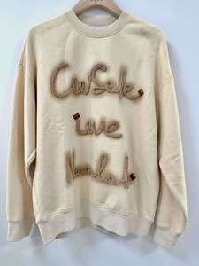 Sweat à capuche 100% coton teint en plaine Sweat à capuche vierge à coupe ample avec logo brodé personnalisé pour l'automne - Product Image 3