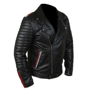 Chaqueta de Cuero con Cuello Levantado para Hombre, Chaqueta de Cuero Sintético, Informal, a la Moda, para Motociclista, Primavera y Otoño - Product Image 5