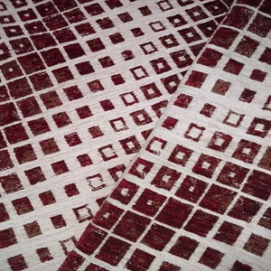 Tissu d'ameublement jacquard tissé en polyester 100% de couleur personnalisée, lourd, respirant, antistatique pour meubles et canapés - Product Image 5