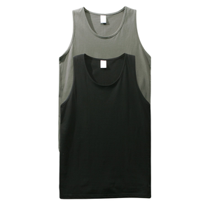 Camiseta sin Mangas de Algodón Duradera y Cómoda, Precio al por Mayor, Camiseta Deportiva para Gimnasio y Running, Colores Personalizados, Ropa de Invierno para Hombre - Product Image 1