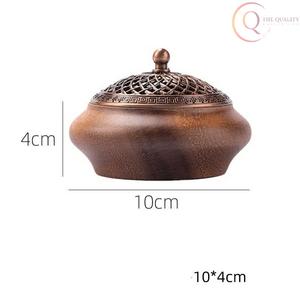 เตาเผากำยานไม้ตกแต่งบ้าน ดีไซน์ดั้งเดิม สำหรับวางธูปหอม ทนทาน ใช้ในพิธีกรรมทางศาสนา - Product Image 6