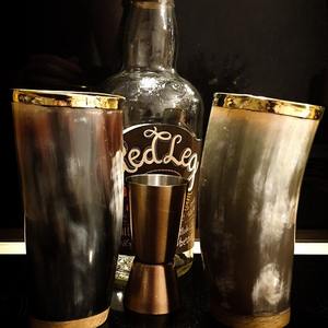 Viking Drinking Horn Eco-Friendly Religious <b>Animal</b> Carved Handcrafted Luxury for Celebrations From India - Product Image 4