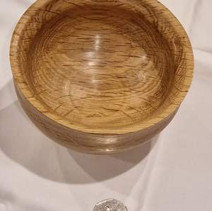 À TRAVERS LE BOL-BOL À FRUITS EN BOIS RÉEL NATUREL, Bol en bois décoratif pour Table Office Home Decor ustensiles de cuisine - Product Image 6