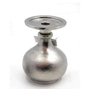 Home Decoration Aluminum Candle <b>Pillar</b> Holder Rough Nickel Candle Stand for Wedding Decoration Customized in Bulk - Product Image 1