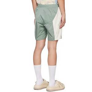 Ensemble deux pièces personnalisé pour hommes coupe-vent et short en nylon à fermeture éclair réfléchissante motif solide écologique pour survêtement d'hiver - Product Image 6