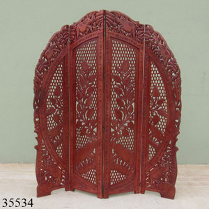 Paravent en bois de sheesham fait à la main - Product Image 4