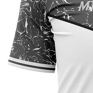 Maillot de football sublimé de haute qualité en blanc | Chemise de sport à logo d'équipe personnalisé | Fournisseur direct d'usine - Product Image 3