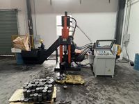 Presse à briquettes verticale hydraulique pour compactage de copeaux d'alliage, avec moteur et roulement, pour le recyclage automatique de ferraille et d'aluminium