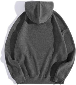 Vêtements à la mode Coupe ample Tissu personnalisé Polaire Chaud Streetwear Pull à capuche de qualité supérieure Hoodie lourd pour hommes - Product Image 6
