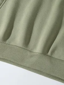 Sweat à capuche surdimensionné personnalisé avec logo, polyester/coton, mode homme, respirant, style impression numérique printemps - Product Image 3