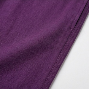 Pantalones de Salón Orgánicos para Hombre, Jersey Natural, Ultra Relajados, Cintura Ajustable con Cordón, Corte Recto, Sostenibles, Personalizados, Nuevos - Product Image 5