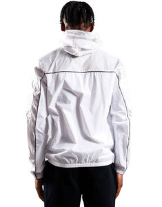 Ropa deportiva para hombre, logotipo personalizado, media cremallera, chaquetas cortavientos de pista, OEM para hombre, entrenamiento ligero, gimnasio, correr, sudaderas con capucha - Product Image 2