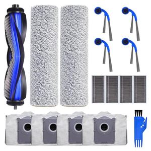 Cepillo Principal Lavable y Reutilizable, Filtro y Mopa Compatibles con las Aspiradoras Robóticas ECOVACS T80 PRO OMNI/T80 OMNI/<span class=keywords><strong>YEEDI</strong></span> M14 PLUS - Product Image 1