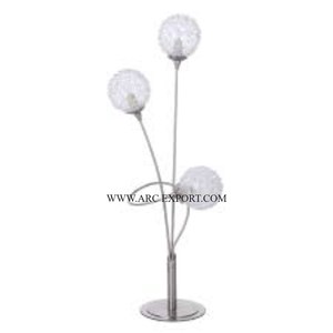 Silver Ware and Gold Table Decoration Home and Wedding Classic <b>Lights</b> Lamps Deluxe Quality Large Size Indoor Fancy Bedside Lamps - Product Image 6