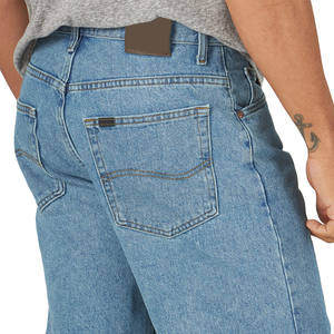 Pantalones cortos vaqueros con patrón sólido más vendidos, ropa de entrenamiento informal de cintura media de alta calidad, gran oferta elástica para consumidores en línea - Product Image 5