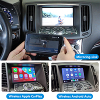 Q70L G35 FX35 FX50 EX25 EX35 QX70 Kabelloser Apple CarPlay Adapter Android Auto Modul für Infiniti CarPlay Decodierbox