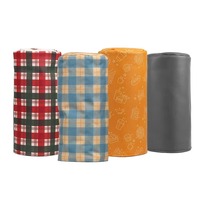 Juego de Fundas para Palos de Golf con Cierre Magnético, Material PU Resistente al Agua, Diseño Personalizado con Logotipo, Tamaño Personalizado, BIRD BLOOM