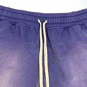 กางเกงขาสั้นสำหรับผู้ชายดีไซน์ตามสั่งลายพระอาทิตย์ซีดจางบริการ OEM - Product Image 2