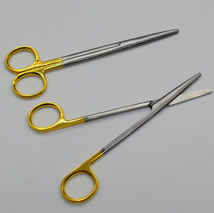 Tijeras Quirúrgicas 16cm Con Mango Dorado Tijera Metzenbaum - Product Image 1
