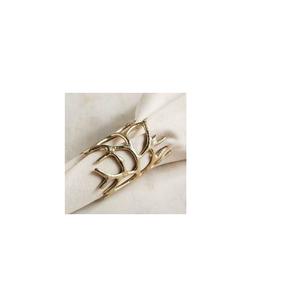 Metal napkin ring for home kitchen restaurant hotel banquet dinner <b>table</b> setup <b>table</b> <b>decor</b> luxury <b>tableware</b> setting - Product Image 1