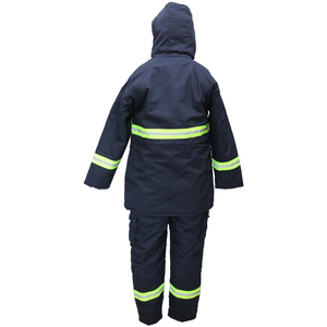 Ensemble de vêtements de travail pour chambre froide, veste et pantalon respirants, haute visibilité, vêtements de travail en coton, protection contre le froid, vêtements pour hommes - Product Image 2