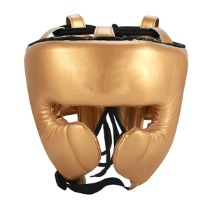 High Quality Leather Custom Boxing Helmet & Headgear for Training-Unisex - Product Image 2