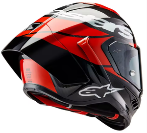 Casco de Motocicleta Integral de Fibra de Carbono y Aleación Alpinestars Supertech R10 Element Auténtico - Para Todas las Estaciones - Product Image 2