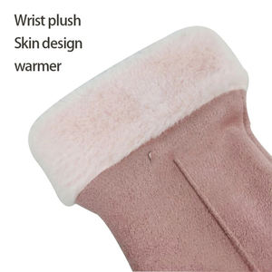Gants en cuir Vie quotidienne Confortable Laine Véritable Cuir Plain Hiver OEM Personnalisé Printemps Style Gants en cuir du Pakistan - Product Image 5