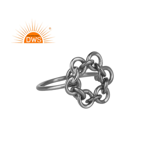 Último diseño hecho a mano conjunto de latón anillo apilable joyería personalizada para mujer regalo para ella - Product Image 3