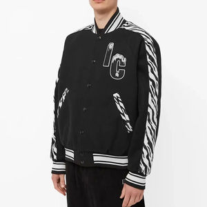 Veste de baseball universitaire en laine de qualité supérieure pour hommes High Street Nouveau design Manteau long personnalisable Stand personnel Hiver - Product Image 2