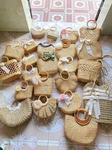 Fashionable Water Hyacinth <b>Bag</b> from Vietnam, Handcrafted Natural Handbag, 100% Dried Water Hyacinth, Eco-Friendly Bulk <b>Bag</b> - Product Image 6