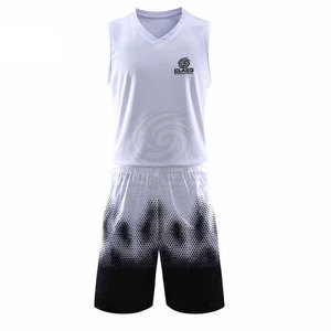 Ensembles d'uniformes de basket-ball pour hommes en tissu confortable respirant vêtements de sport en gros uniformes de basket-ball de fabricant professionnel - Product Image 4