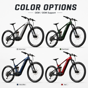 Bicicleta Eléctrica de Montaña Profesional de Alto Módulo <span class=keywords><strong>TWITTER</strong></span> de Fibra de Carbono con Motor Bafang y 12 Velocidades, 250W, 15AH - Product Image 4