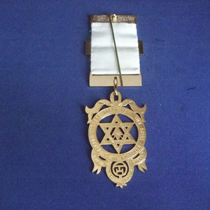 Masonic Regalia Jewels Breast Badge Past Master Collar Jewel Pendant Medallion Lapel Pin Jewels Set Gold Silver Ronpex - Product Image 2