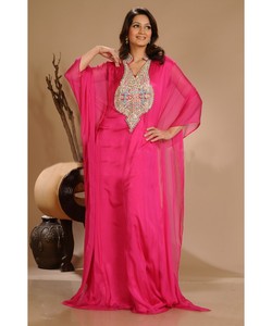 ชุดเดรสชายหาดยาวถึงพื้นสำหรับผู้หญิงสไตล์โมร็อกโกอิสลามชุดเดรสแขนยาวระบายอากาศได้ดีทันสมัย - Product Image 1