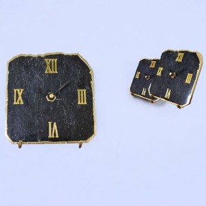 Reloj artesanal de piedra semipreciosa Natural de forma cuadrada hermosa para decoración del hogar reloj indio con forma de orgón hecho a mano - Product Image 2