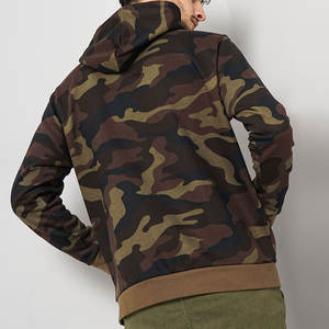 Sweat à capuche professionnel personnalisé pour homme, camouflage de chasse hivernal, 100 % coton, impression numérique, polaire, service OEM, performance extérieure - Product Image 2