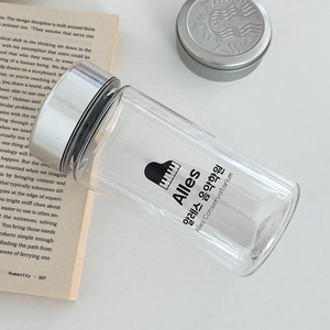 OHBOTTLE Borracce Coreane in Tritan con Coperchio in PP, Stampa Logo Personalizzata, Capacità 500ml/700ml, Ideali come Regalo - Product Image 2