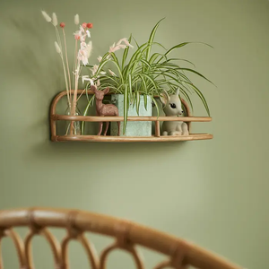 Estante de pared de mimbre ecológico para habitación, productos de muebles de ratán para decoración del hogar, productos hechos en Vietnam - Product Image 5