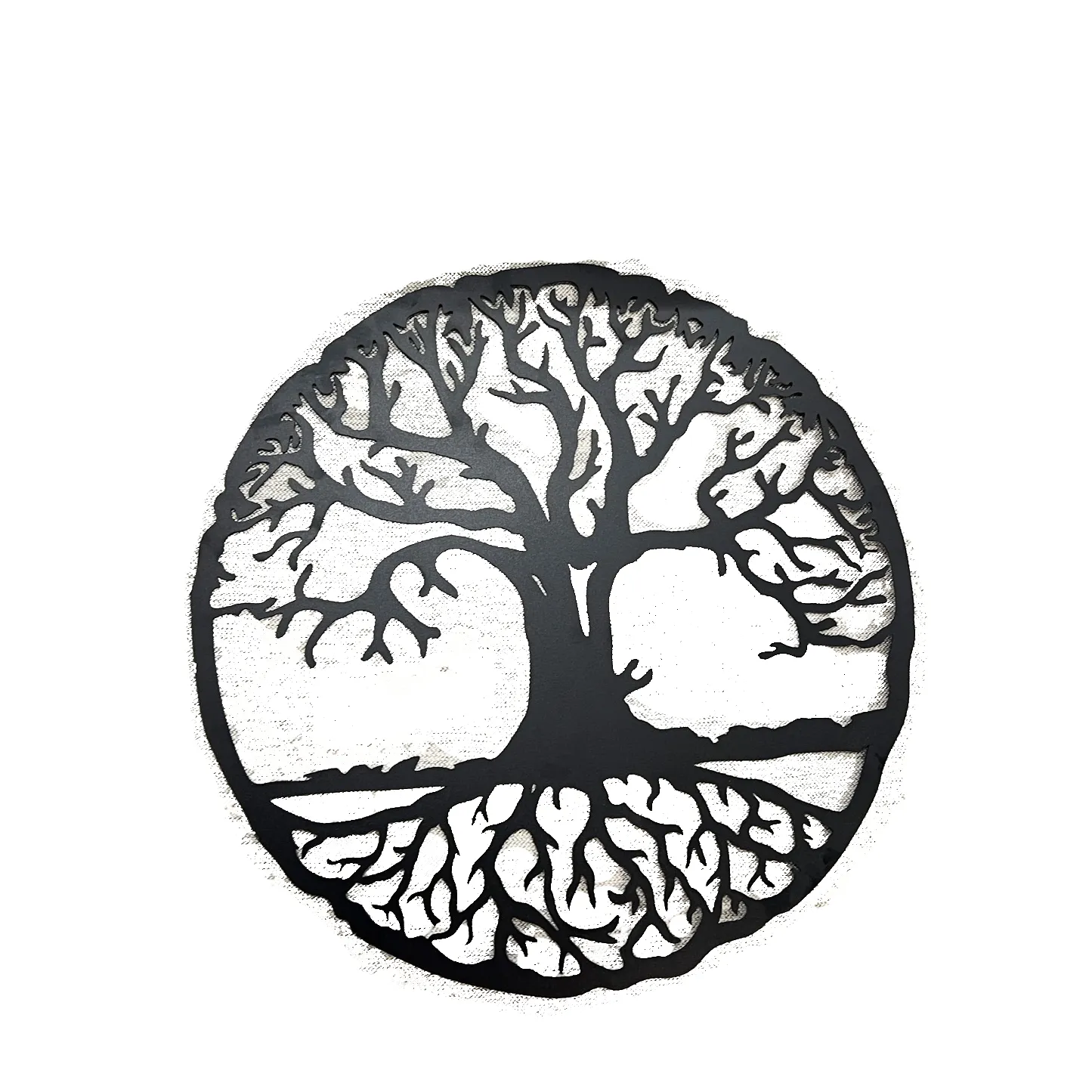 Personalized Custom Tree of Life Outdoor Round Metal Signs Elevate Your Monogram Home Decor with Metal Tree Sign