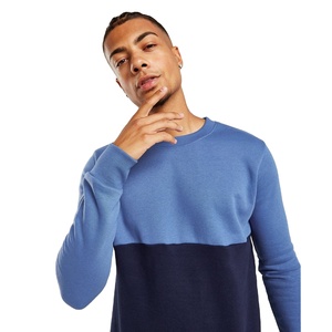 Factory Direct Sale Custom Sport Running Training Jogging Gym Wear Outdoor Streetwear Brand Blank <b>Crewneck</b> Tracksuit for Men - Product Image 4