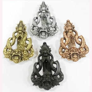 Hot Selling Designer Door Knocker Traditional Decorative Style with Powder Coating for Stylish <b>Villas</b> & Wooden Doors - Product Image 2